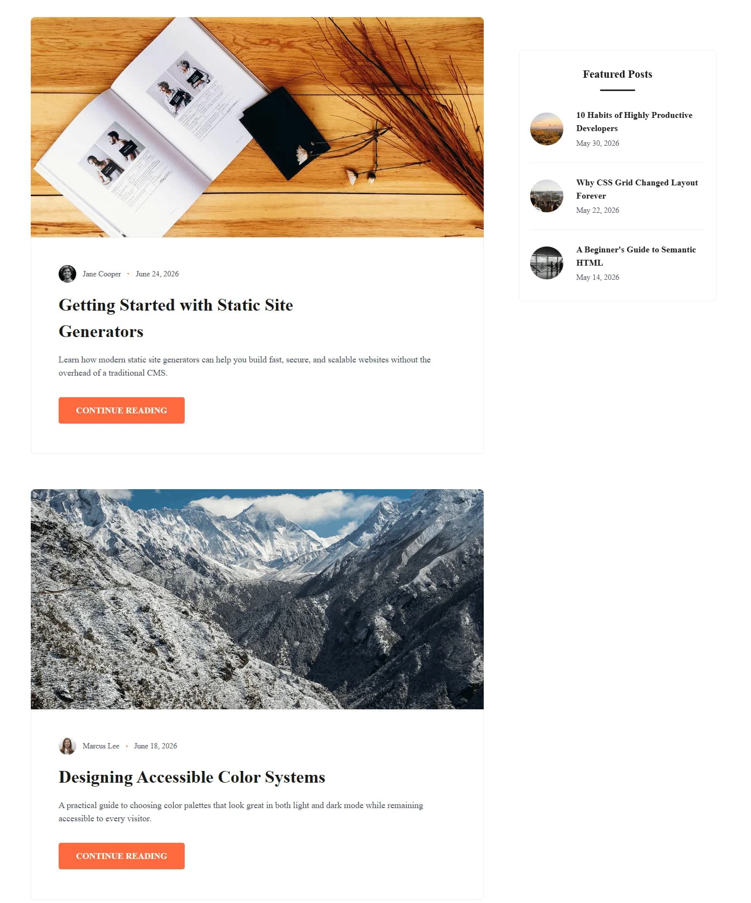 Basic Blog