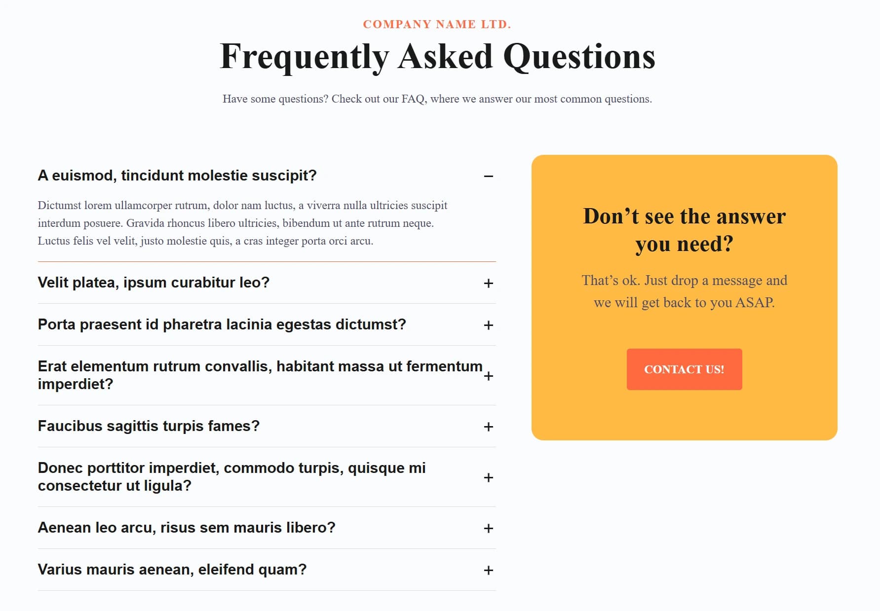 Faq Main